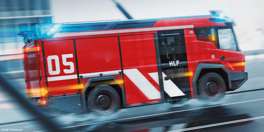 Berlínský hasičský sbor přechází na hybridní pohon Zdroj: rosenbauer.com